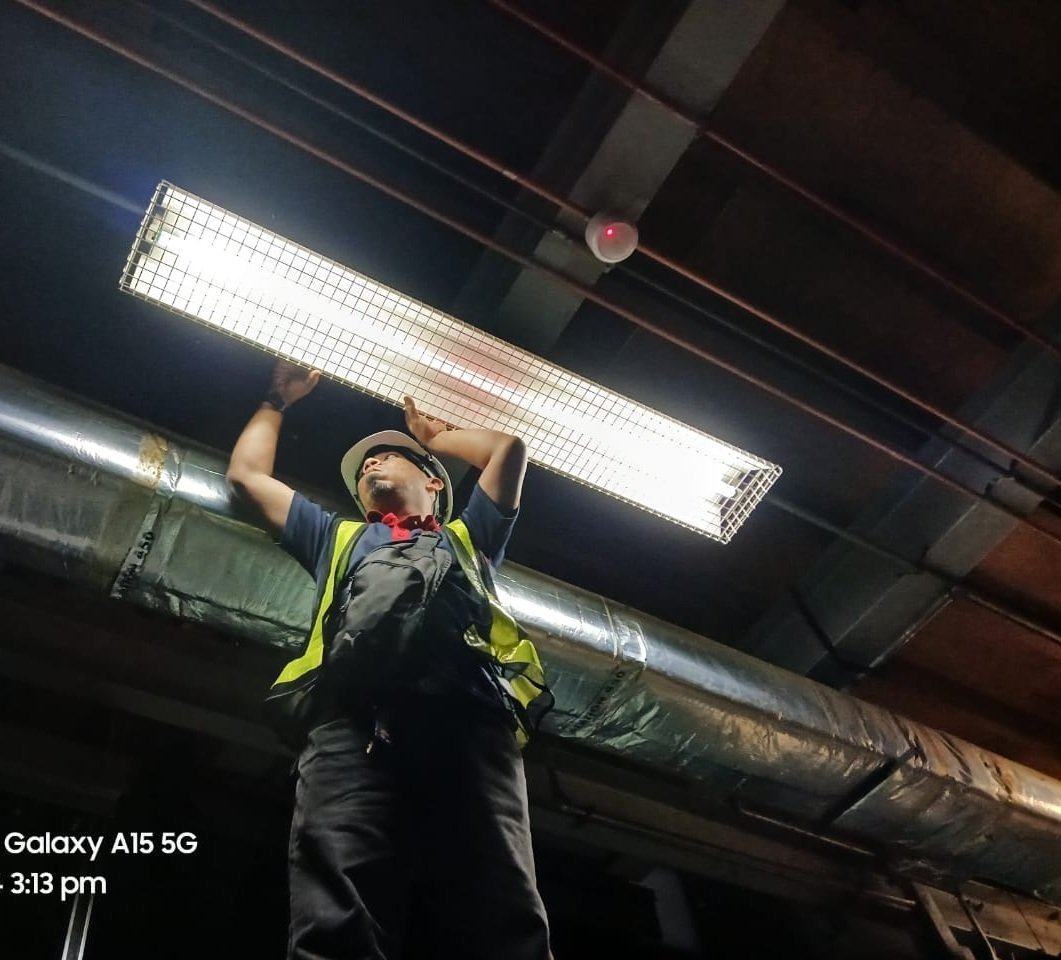 electrical work at site